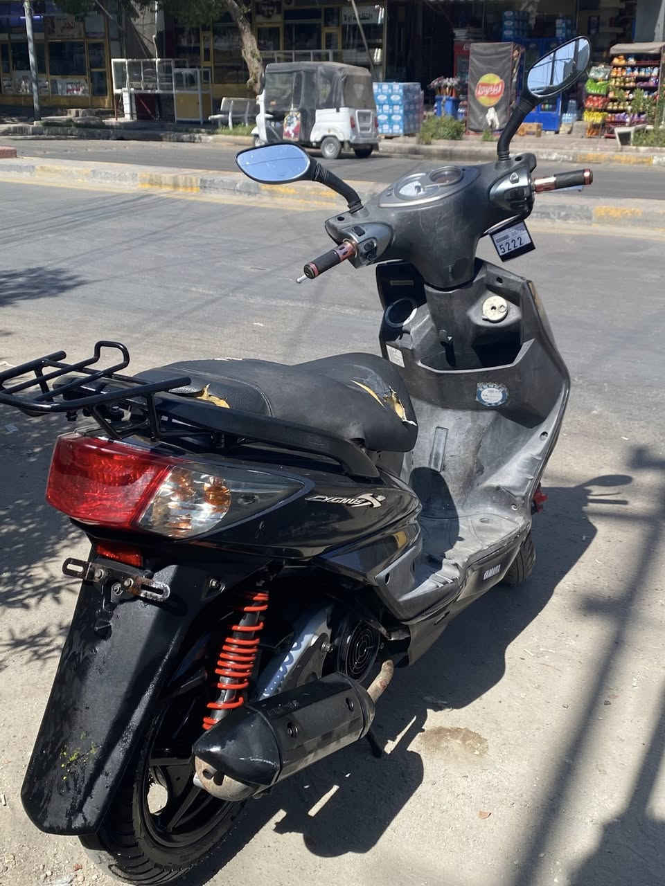 سلام عليكم....
دراجة سكنس(فحل )  كابريتر 🛵 للبيع
دراجة شلعه معدل كهربائيات كلهه شغاله 
دراجة جديده  بلادية
أي نقص مابيهة
جيب فيتر وتعال افحص
العنوان بغداد الحرية الاستفسار الاتصال على الرقم 📞
***********
