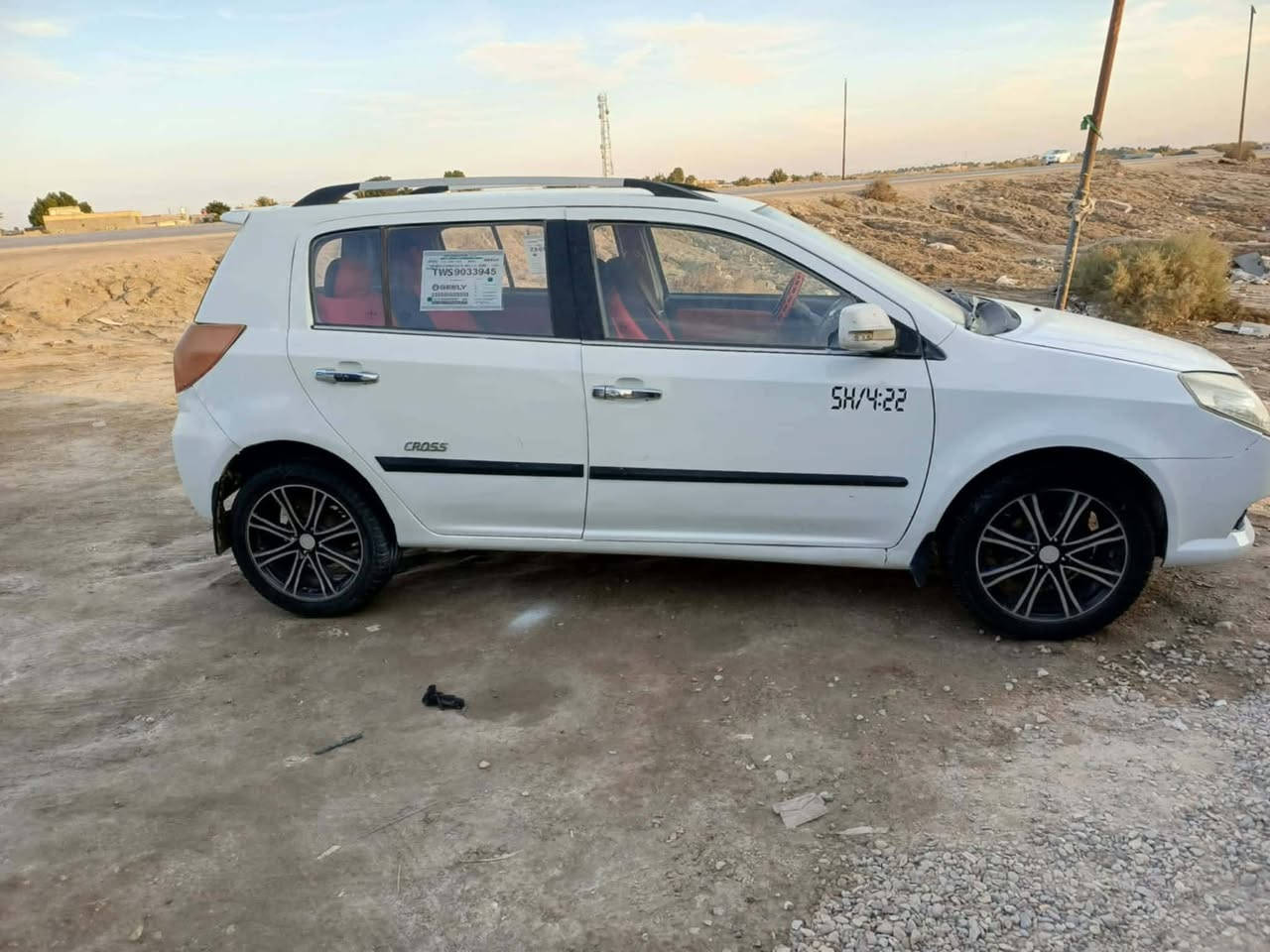 اللهم صل على محمد وال محمد 
جلي للبيع مكفولة ضربه وتبديل 
مكينه وكير جدد خير من الله حداديه تخم تاير جاهزه 
شكلها احلى من الصور سعرها 32 وبيها مجال 
***********
