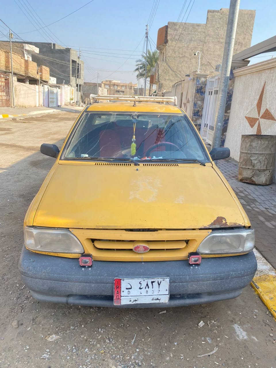 السلام عليكم
سايبا ٢٠١١ للبيع
شواصيها نضيفات 
مكينتها حلوة والكير
بيها ضربه بالجاملغ مبينه 
ويحتاجلها شويه ترتيب
سعرها ١٧ وبي مجال 
مكاني سامراء 
 
***********
