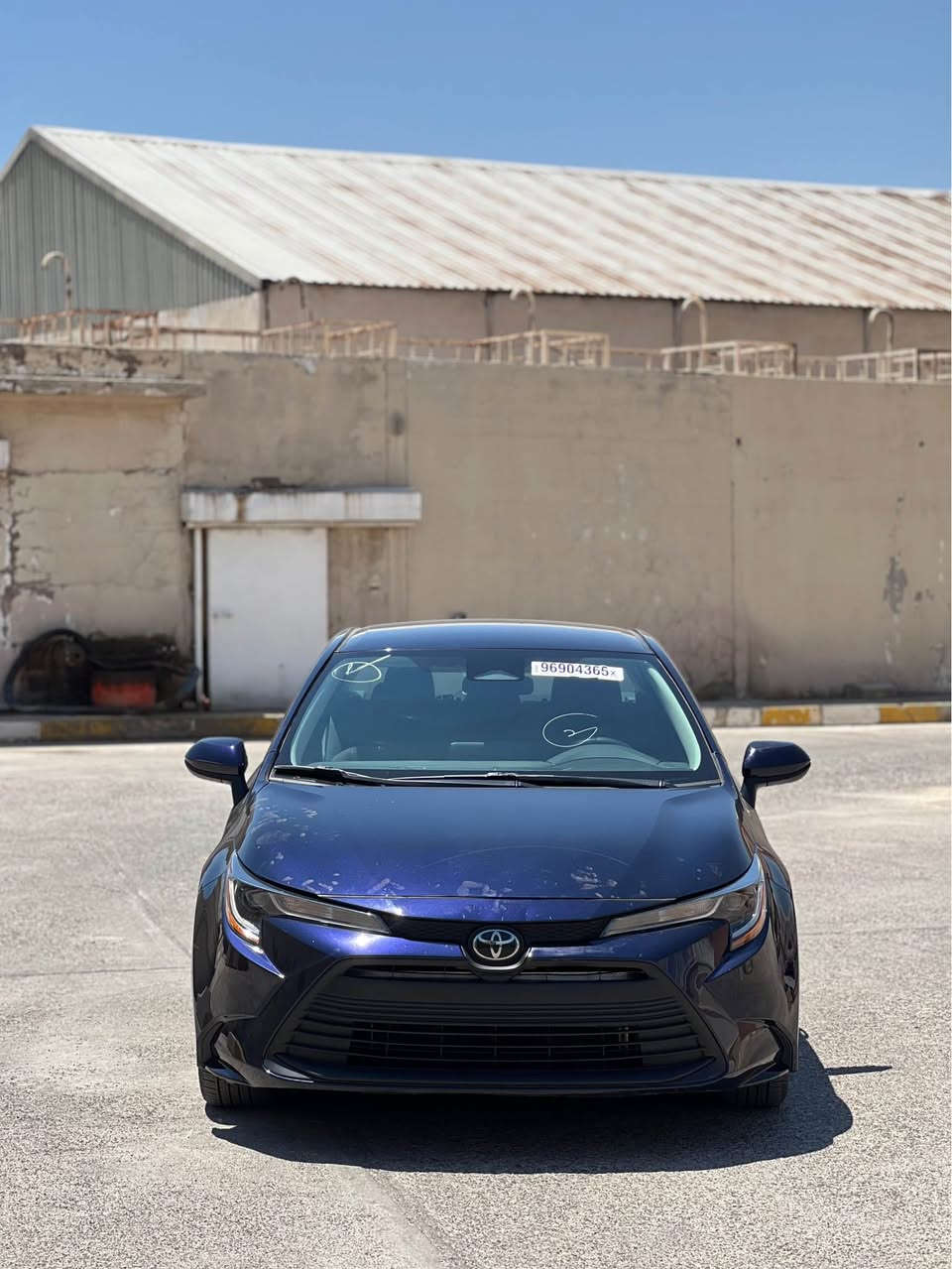 Toyota Corolla 
موديل 2024
بدون صبخ شرط 
فقط بيها تعديل بل صندوق 
باقي كل شي شرط 
ارباك شرط كل سليم
موصفات le 
سياره بدون رقم تترقم شيمالي 
مكان سياره عقره 
***********
*********** أربيل, العراق

