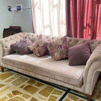 اثاث تركي قنفتين كبار وثنين فرديات نظيف مجرد ينغسل ب٦٥٠ الف المكان بغد...