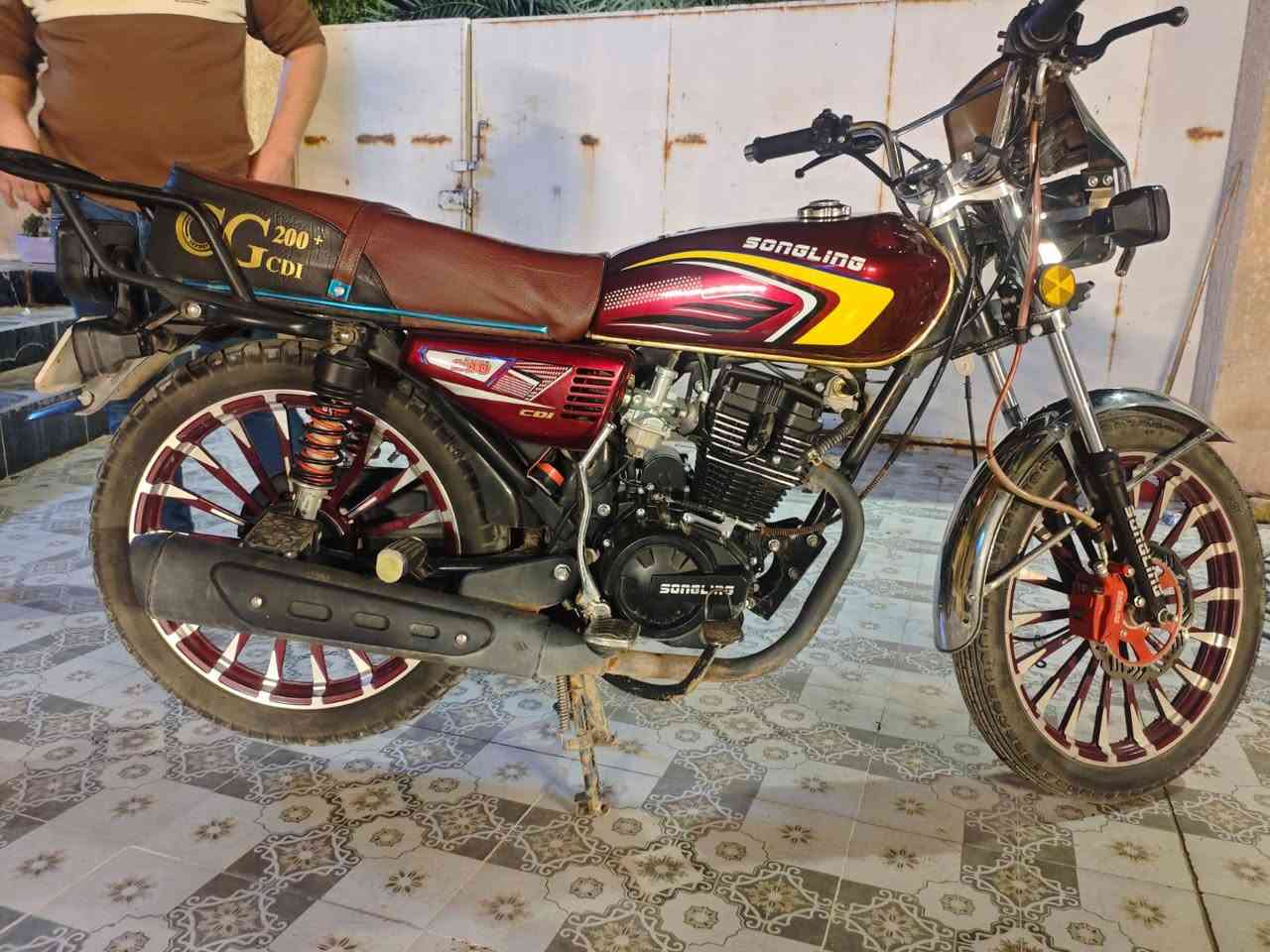 دراجه سافان 2026 كفالة زيرو ماشيه 1000 الاتصال *********** موجود خاص مكان ديالى جديده الشط
