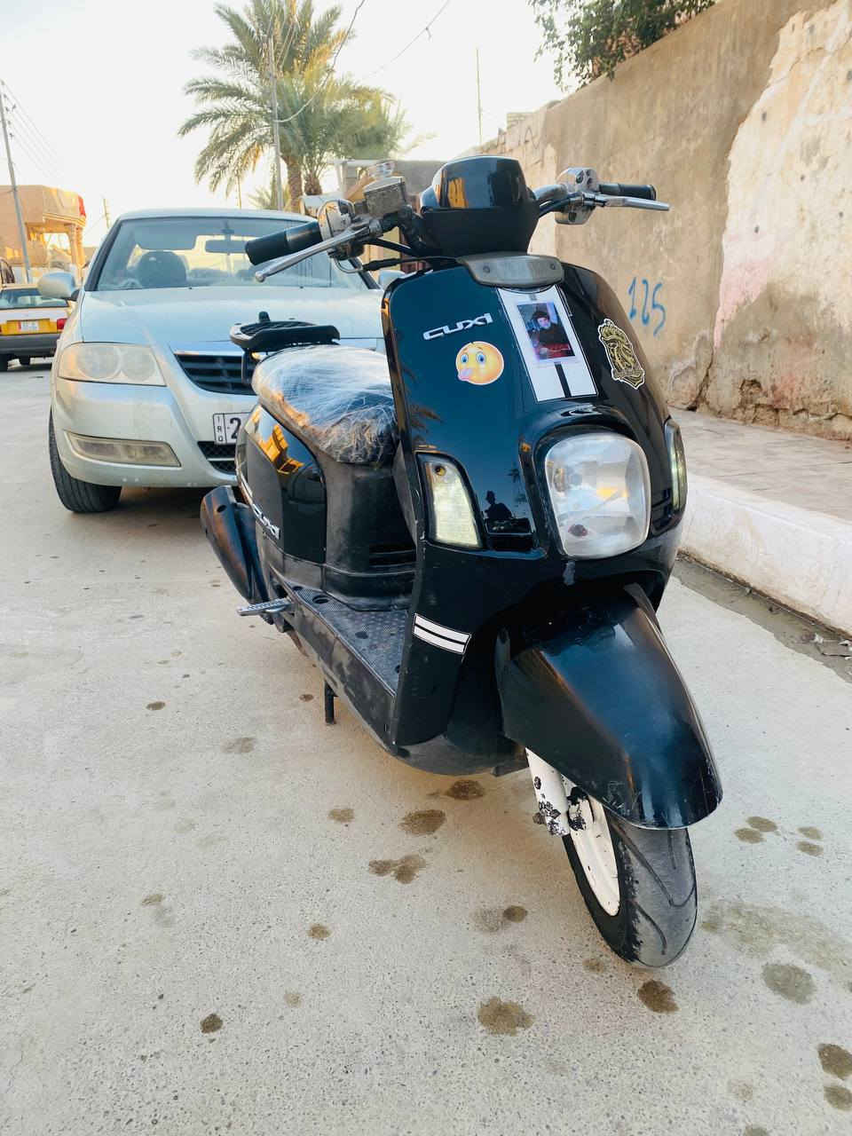 سلام عليكم دراجه ماكس بوليس مكينه ناعمه بلاديه خير من الله كامله نقص بس سلف سعره 525بيه مجال مكان ديالى كنعان  اتصال ‏‪***********‬‏
