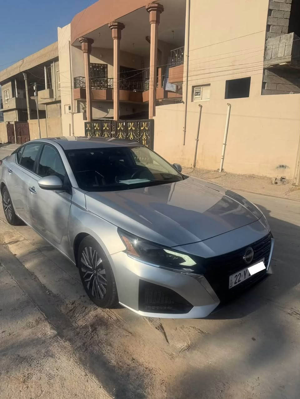 Nissan Altima 2023
نيسان التيما موصفات SV
رادار الامامي 
رادار خلفي و جانبي
تحذير خروج من المسار
كشن كهرباء 
شاشة 
كامرة
تشغيل عن بعد
ضرر السيارة جاملخ امامي تعديل 
وجاملخ امامي يسار تعديل 
السيارة بدون صبغ وجداً نضيف 
مكان السيارة كركوك 
السعر السيارة 159$ورقة 
وبيها مجال 
للاستفسار :  ***********
