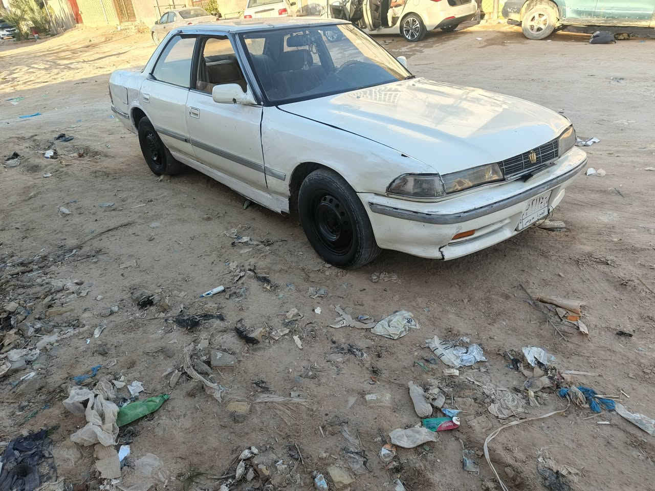 سلام عليكم مارك عضم موديل 91. رقم بصره الماني تحويل مالك نجف والسياره بالنجف مكينه وكير راس الثور مكفوله من الكص والنقل والضربه القويه السعر 20.     ***********
