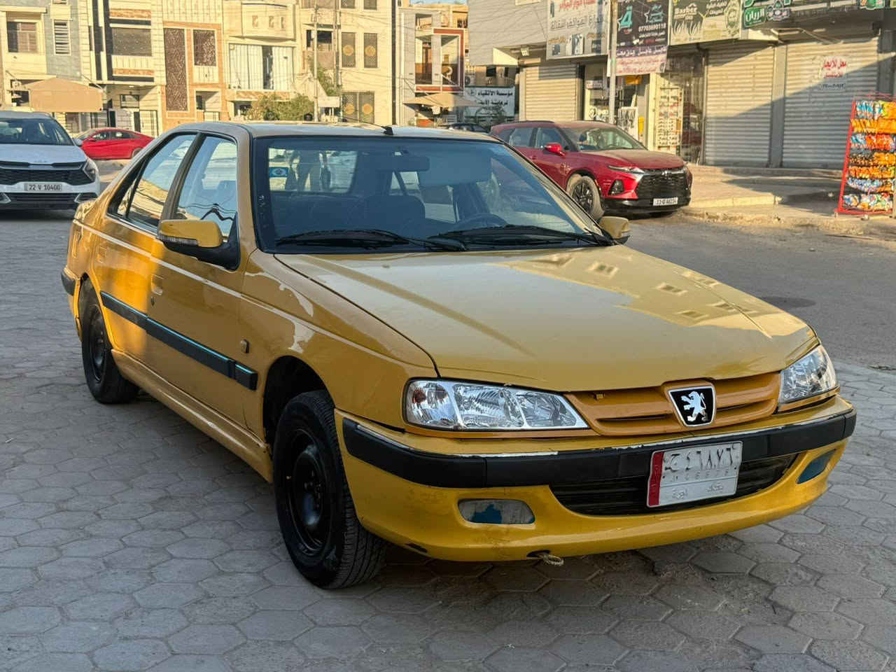 بيجو بارص 2015
بيهة بنيد تبديل وجاملغ خلفي صبغ 
السياره حلوه وجاهزه 
تبريد ثلج
بيهة خيط بخار
تخم تاير صدر جديد 
رقم بغداد مشروع وطني تحويل ثاني يوم 
عنوان بغداد شارع فلسطين 
معروضه 35
***********
