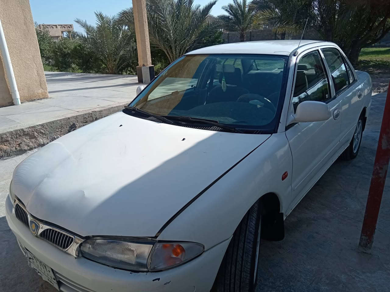 سلام عليكم للبيع براتون موديل 2004 لون ابيض مصبوغه جماليه بدون ضربه  كير اوتماتيك السياره ماناقصها اي شي من كير او محرك و حداديهه
وكهربائيات كلها شغاله تايرات جدد  رقم السياره بغداد
تحويل مباشر  سنويه لل 27
مكان السياره / بغداد 
السعر /48 ورقه$
الرقم/***********
