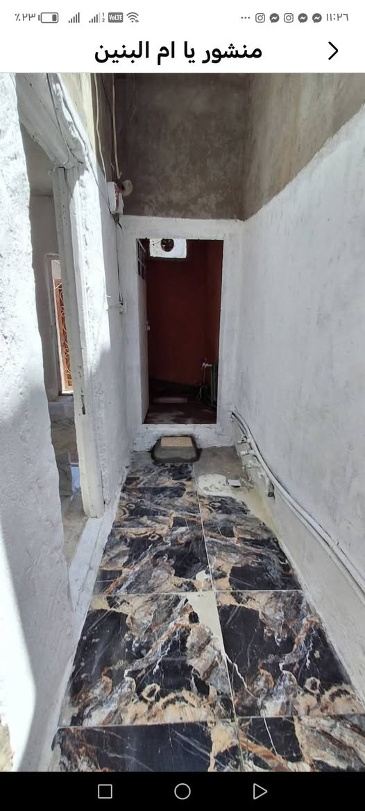 يتوفر لدينا بيت للرهن في حي العامل قرب كلمات المصطفى شارع المركز عالشارع مباشر سعر الرهن ٨ مليون لمدة سنه يحتوي على غرفه وصاله ومطبخ للاستفسار الاتصال على *********** و***********
