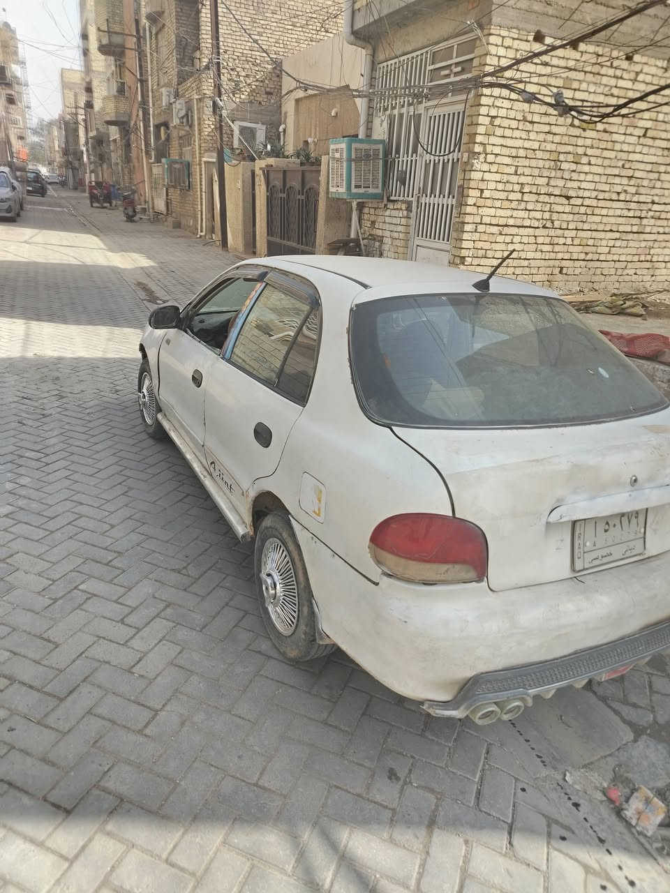 اخوان اكسنت 97 كير عادي رقم ديالى  مشروع وطني السياره كير مكينه مكفول السياره متروكه  يرادلهة ترتيب السياره مشروع وطني تحويلها وكل المحافظات سعرها 17  وبيها مجال بسيط مكاني بغداد ساكن باصليخ وهذا رقمي ***********
