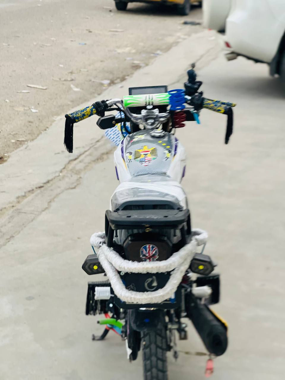 السلام عليكم للبيع سونك 2025 محرك 200cc
دراجه جمزه وكهربائيات كامله وبيها شلعه فول وحلوه بمعنى كلمه السعر 875 وبيها مجال مكان رمادي جوييه خاص مقفول اتصل ***********
