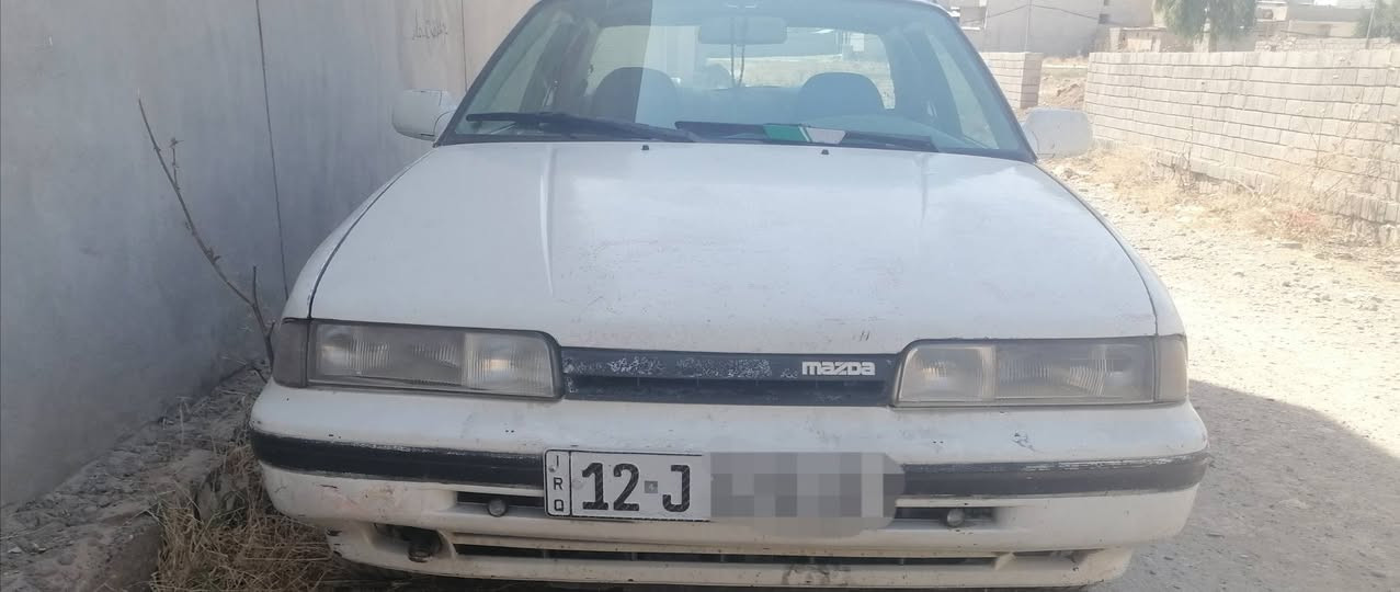 السلام عليكم
مازدا 626 تك باب 
الموديل 1991
سنوية و رقم نينوى 12جديد مسطرة
محرك 8 بخ 
كير و محرك جديد شرط مال گصه 
طخم تايرات جدد 
طخم امامي و خلفي جديد
لايتات زينون 
صبغ عام 
السعر 25 
للاستفسار اتصل عالرقم 
***********
*********** بي واتساب
