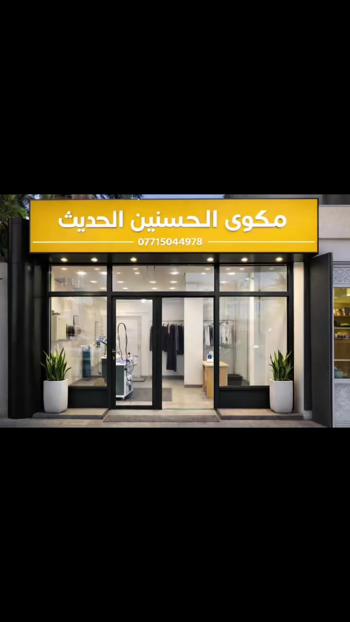 ✨ تم بعون الله افتتاح مكوى الحسنين ✨
في 📍 بعقوبة – شارع الطابو – مجاور مطعم خطار

نقدم لكم أفضل خدمات:
👔 غسل وكوي جميع أنواع الملابس
🧼 تنظيف وتعقيم بأحدث الأجهزة والطرق الحديثة
🌟 عناية فائقة… نظافة تامة… وأناقة تدوم

📞 للحجز والاستفسار: ***********

ومع حلول شهر رمضان المبارك 🌙
يسرّنا أن نعلن عن عروض وخصومات مميزة لكافة أبناء محافظتنا الكرام.

مكوى الحسنين… عنوان التميز والنظافة �
