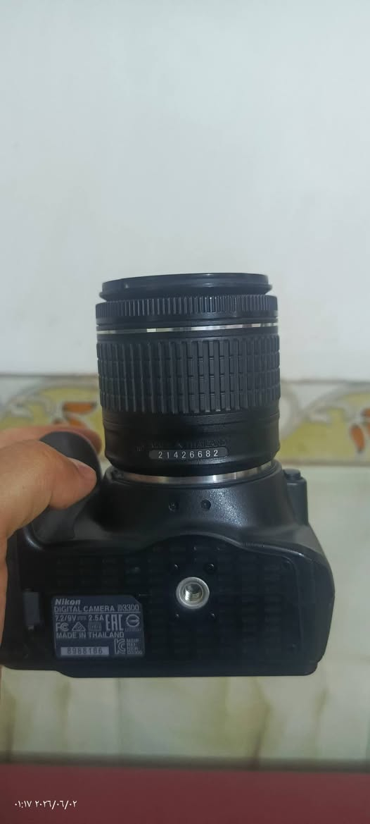 السلام عليكم كامرا نيكون 3300للبيع ملحقات جنطه حزام بطاريه عدستها الاصليه (18_55)السعر 350 وبيها مجال قليل حگ الجيه توصيل ماكوو
مكاني الديوانيه قضاء سومر


**إذا كنت صاحب هذا الإعلان وتريد حذفه لأي سبب، رجاءا أرسل رسالة إلى الدعم الفني**