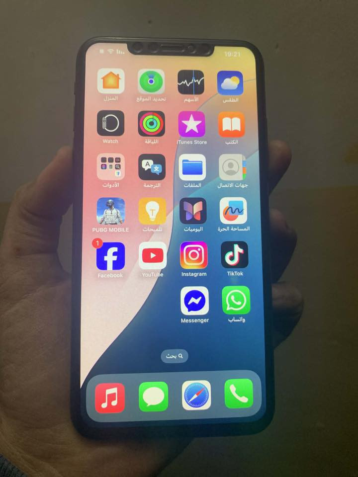 ‏سلام عليكم آيفون اكس إس مكس الذكرا 265 تك سيم الجهاز كله على البلاد بطارية مبدل￼ حدثته وقف بصمة الوجه ما أعرف إذا فرمتة يرجع ما أعرف الجهاز كله شغله بلادي والسعر مناسب 170 وفي مجال الطيبين الجهاز  ￼لوك مكاني كركوك كورنيش هذا رقمي ***********
