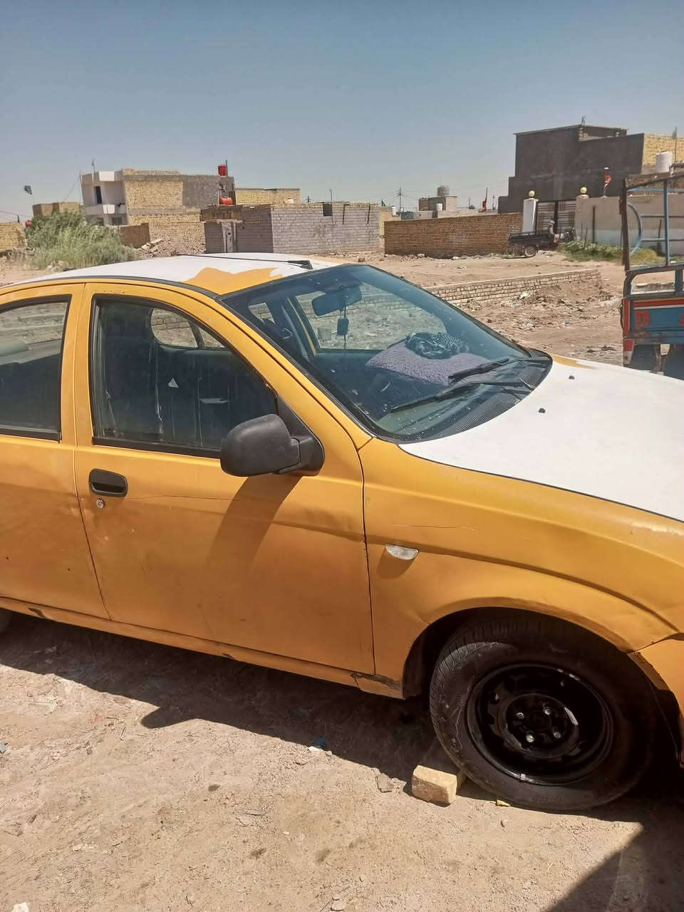 سلام عليكم سياره طيبه لبيع موديل15 بس نقص تبريد وتبخر  والباقي كلشي مابيه سياره حلوه وجاهزه من كل النواحي تحويل مباشر مستعجل عل بيع العنوان كوت زين القوس سعر خاص والشراي بي خير ويدلل عيوني له  ***********
