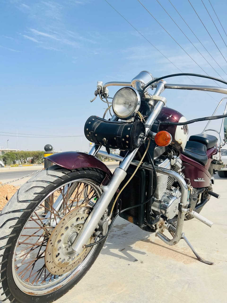 ألسلام عليگم أحبتي.... 🧿💫
...للبيع ❤️‍🔥 الشراي يدلل.🫂
Honda Steed. 400cc
قطعه مرتبه.،🫂 ومكفوله❤️‍🔥
 كير مكينه كلجات جدد جدد 👌💕
مرقمه بغداد الحبيبه وبسمنه احبتي
 🛌 .....وارقام الجدد نكليزي ،🫀
GOD 🧿❤️
عليهه ادامه كامله من كابريتر بلكات من فلاتر بانزين ودهن وكوله اصلي 🧘‍♂️
درع كامل امامي  
زوج تايرات نضاف خلفي امامي 
سكان تفصال ومتوفر غير قطعه اذا ماراغبه 💯🦋
.... 
ومابيها اي مشاكل الحمد الله
 فقط ملاحضات جدا بسيطه 💯
السعر
16$
وبيهه مجال بسيط
مكانهه. كربلاءء ومتوفر نقل للراغب 🫀...
اخوكم سيد مهدي  ***********
