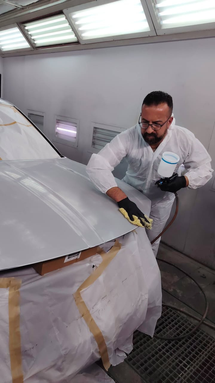 السلام عليكم صبغ سياره جارجر بأحدث الماركات العالمية صبغ جنرال حراري مكاني البياع شارع 20 قرب مصرف الرشيد   الاستفسار ***********) (***********
