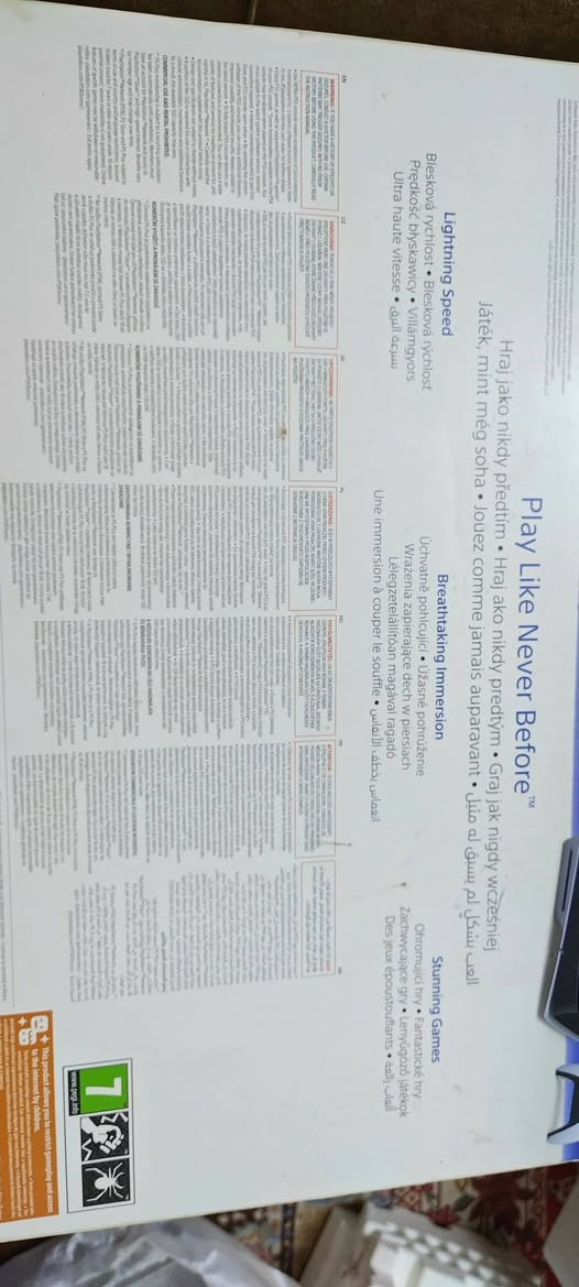 بلي ستيشن 5 سلم اوربي   بيرطاني مستخدم سبوع  اصلي معروف سعرة ب سوق
قفلة 560 غير قابل للتفاوض مكان بغداد دورة *********** وتساب هم بي
