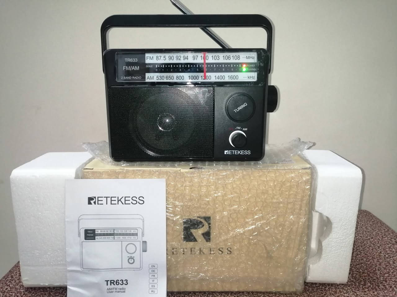 راديو اوربي من شركة ريتكس العالمية... راديو ررروعة بمعنى الكلمه... سحب وصوت ستيريو... يشتغل باتري وكهرباء... موجود توصيل


**إذا كنت صاحب هذا الإعلان وتريد حذفه لأي سبب، رجاءا أرسل رسالة إلى الدعم الفني**