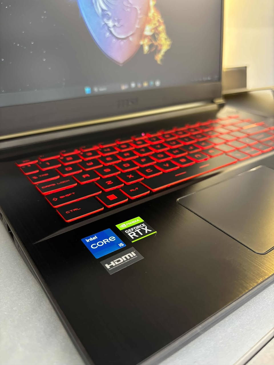 Msi GF65

Core i5 11400H

جيل الحادي عشر .

RTX 3050 4GB

16GB DDR4 3200MHZ

512GB SSD M.2

15.6 FHD IPS 144HZ
السعر 780 الف


**إذا كنت صاحب هذا الإعلان وتريد حذفه لأي سبب، رجاءا أرسل رسالة إلى الدعم الفني**