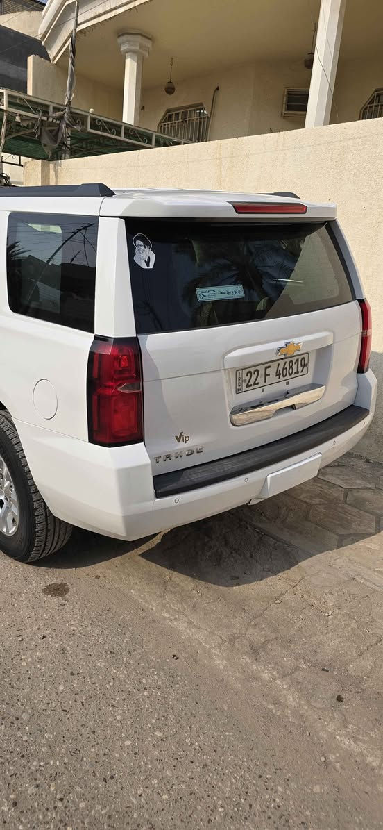 السلام عليكم تاهو 2017 خليجي اربيل كفالة عامه LS مواصفات معروفه سنوية ل 28   كفالة من الضربه والصبغ والتبديل مكينه وگير كفاله العنوان / ميسان 
للتواصل / *********** عمارة, ميسان
