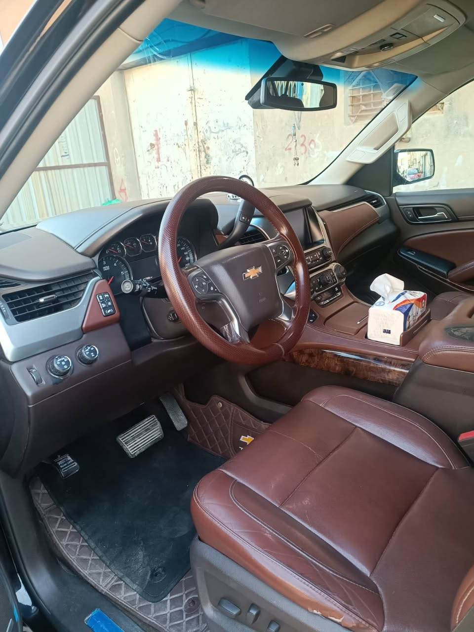 لبيع تاهو ١٥ خليجي كفاله بسمي Ltz فول بسمي *********** شارع فلسطين
