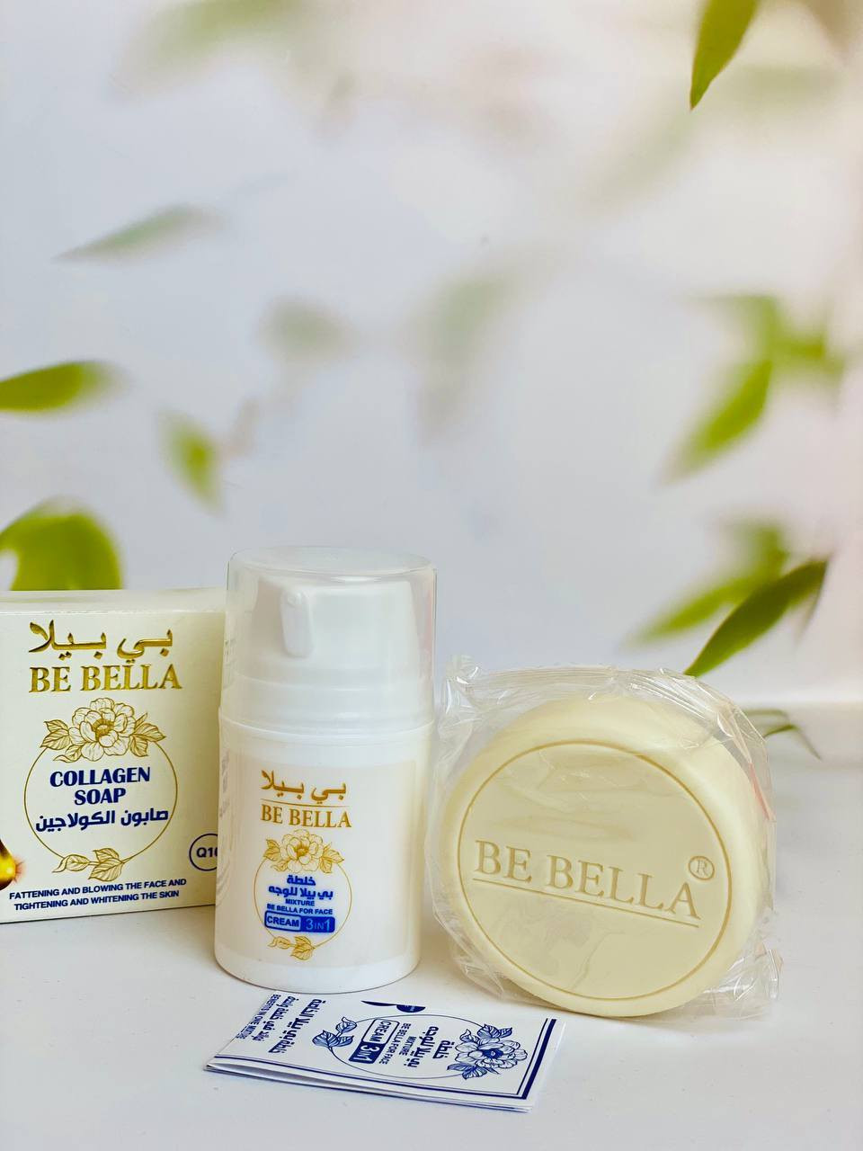 كريم كولاجين بي بيلا💖💖
وصابونة البي بيلا  
🌱مسمن للوجه الضعيف
🌱مفتح للبشرة 
🌱مع فيتامين E _C
🌱يناسب جميع انواع البشرة 
🌱جيد لترميم الجلد ومكافحة التجاعيدوترطيب البشرة 

🌿يحتوي على مكونات عشبية مع الكولاجين مغذية للجلد ويقلل اثر التجاعيد والخطوط الناتج من ترهل البشرة وانهاك خلايا الجلد وايضا يساعد على احياء وتجديد الخلايا السطحية

🌿طريقة الاستعمال:
يوضع كمية مناسبة من الكريم على الوجه والرقبة من التدليك المرن ويفضل الاستعمال صباحا ومساءا
@إشارة


**إذا كنت صاحب هذا الإعلان وتريد حذفه لأي سبب، رجاءا أرسل رسالة إلى الدعم الفني**