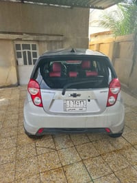 سيارة للبيع نوع شوفرليت ( سبارك )  لون سلفر موديل 2014  اوتوماتيك  تبر...