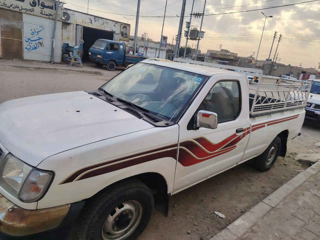 نيسان 2001 مقفوله من الضربه رقم بغداد راعيها الشرعي بالعماره للبيع بالعماره فقط السعر60
***********
