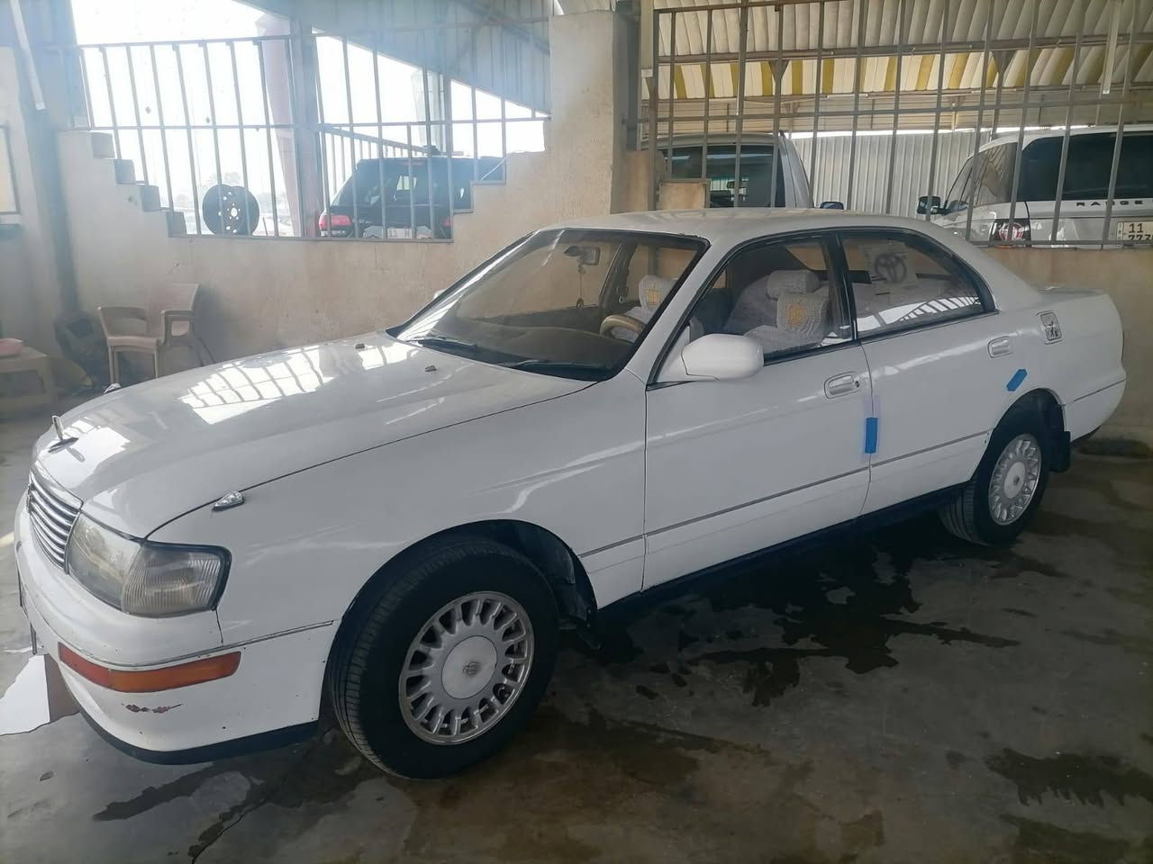 سلام عليكم بطه 
موديل 1992 محرك 2500 جديد تبريد شغال حداديه جديده مكفوله من الكص سيار مكفوله من صبغ بيه جامرلغ خلفي فقط رقم صلاح الدين تحويل ثاني يوم مكان السيارة الدجيل السعر 55 التواصل على هاتف ***********
