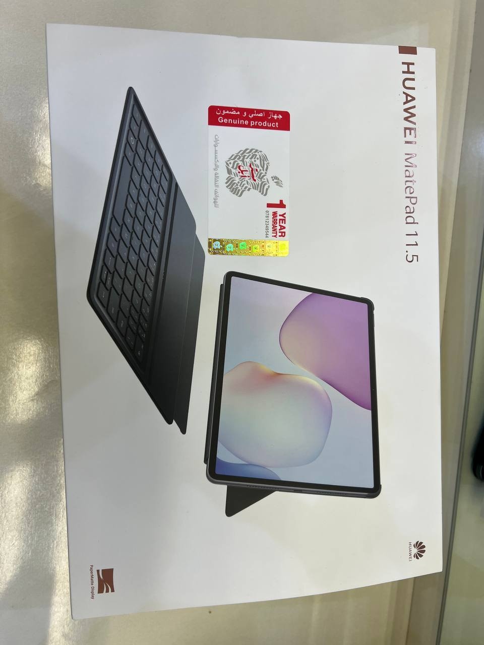 السلام عليكم
هواوي MatePad 11.5
ايباد بعد لوك ستيكر جديد كلش استعمال قليل نضافه 100٪ وكيبورد كذالك نضيف
يجي بشاحنه 40W
وشاشه تضليل طافي
واربع سماعات دعم صوتي
وذاكره 256GB

وكذالك اكو قلم ايباد من هواوي يعتمد على اتصال ذكي وي الايباد(يعني مو شحن) كلش زين بالرسم والكتابه

مكاني الديوانية
***********
السعر 400
