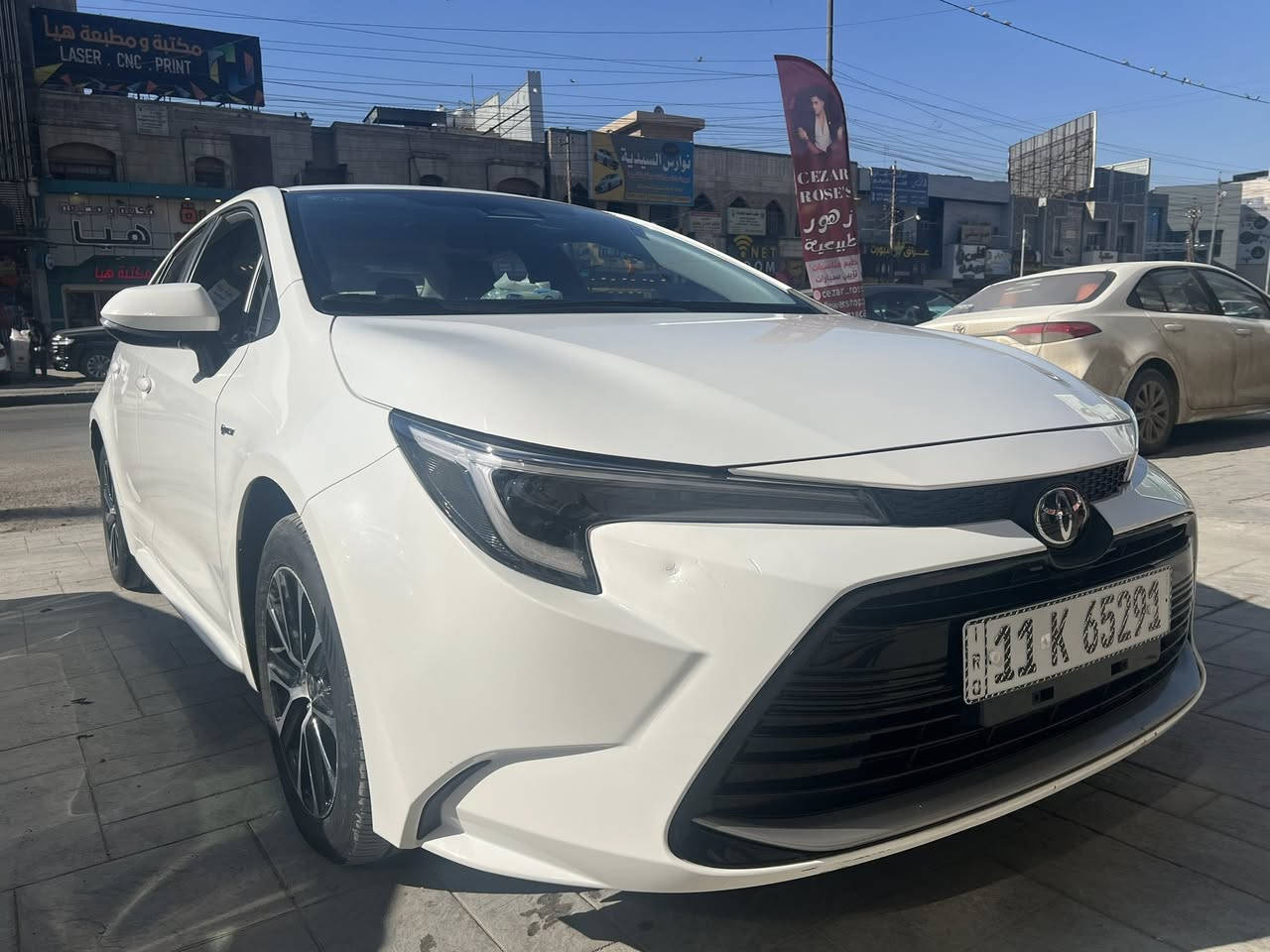 كورلا هايبرد شكلٍ امريكي
2025 مرقم بغداد 
ماشية 7800 كيلو 
مكفولة كفالة عامة من اي شي
فتحة داخل مخمل 

السعر النهائي 157 
بغداد السيدية 
***********0
