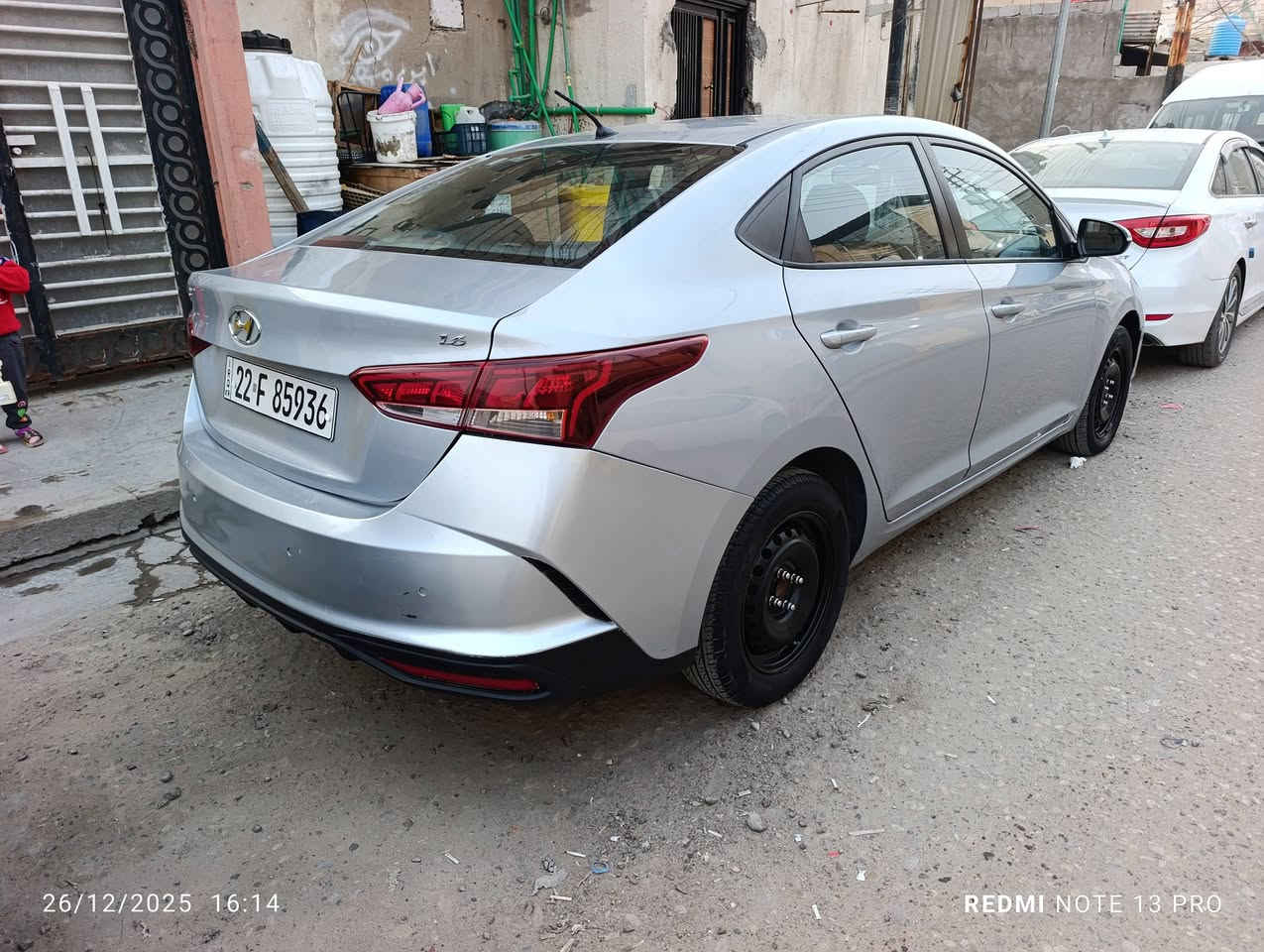 البيع اكسنت مديل 21 واركوري سياره جديده تخم تاير جديد وجاهزه سعر 115 بيع مستعجل وبيه  مجال ***********
