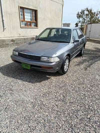 للبيع تيوتا كورلا موديل 91 محرك ابو الچف گير توماتيك رقم نينوى اخضر سن...