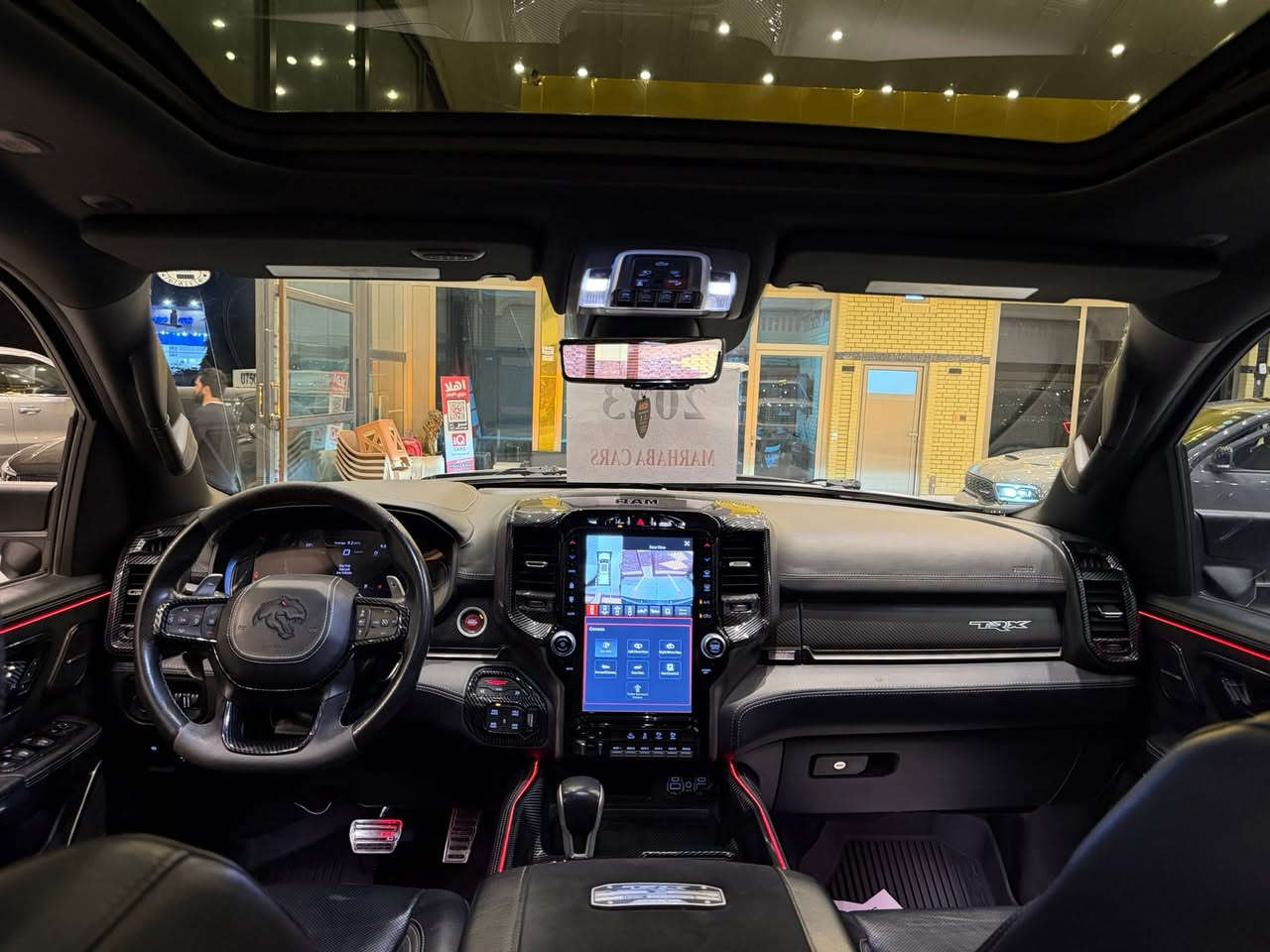 MARHABA CARS ERBIL
——————————
BRAND : RAM 1500
CLASS : TRX 
ENGINE : V8 - 6.2L SUPERCHARGED - 4x4
STATUE : CLEAN TITLE كلين تايتل
YEAR : 2023
PRICE : $$
COUNTER : 31,000 MILE
IMPORTING : وارد كندى
ADRESS : Erbil , أربيل شارع ١٠٠م صف دائرة گمرگ
FOR IFORMATION CALL US :
MARHABA CARS 
 📞 : ***********
