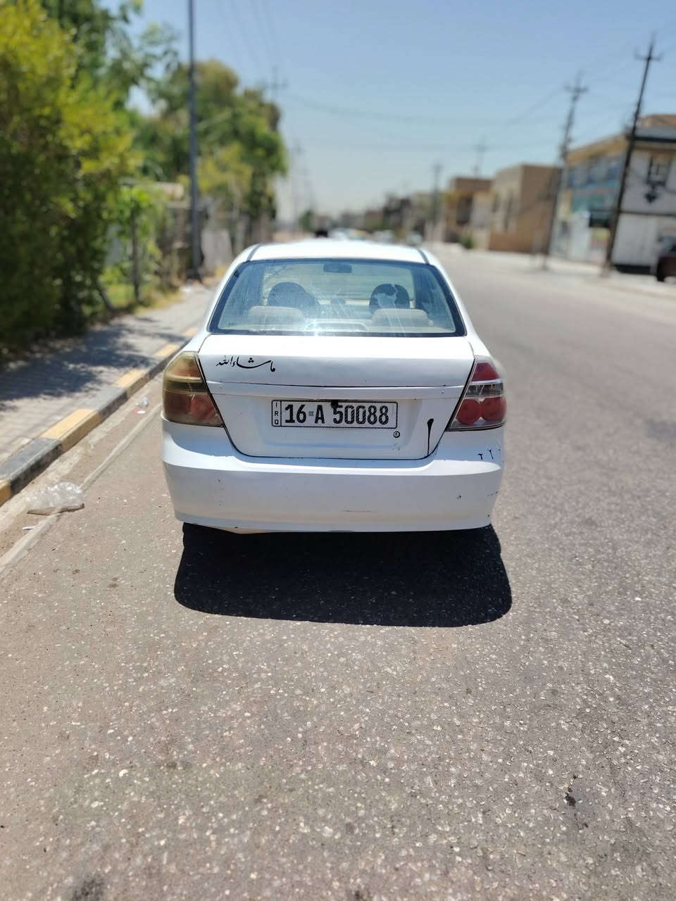 افيو موديل ١٠  رقم قادسيه  دولي سنويه جديده لغايه 2031  بسمي تحويل ثاني يوم كير ومكينه تبريد مكفولات  
محرك مفتوح وكير اوتوماتيك  حداديه تخم تاير شاشه كامره جاهزه 
سياره بيه ضربت جملغ خلفي و بيهه مكانات صبغ ابيع حزام حته لا اتعبك ولا اتعبني السعر ٥٢ مكان نجف ميلاد الاستفسار عل الرقم ***********
