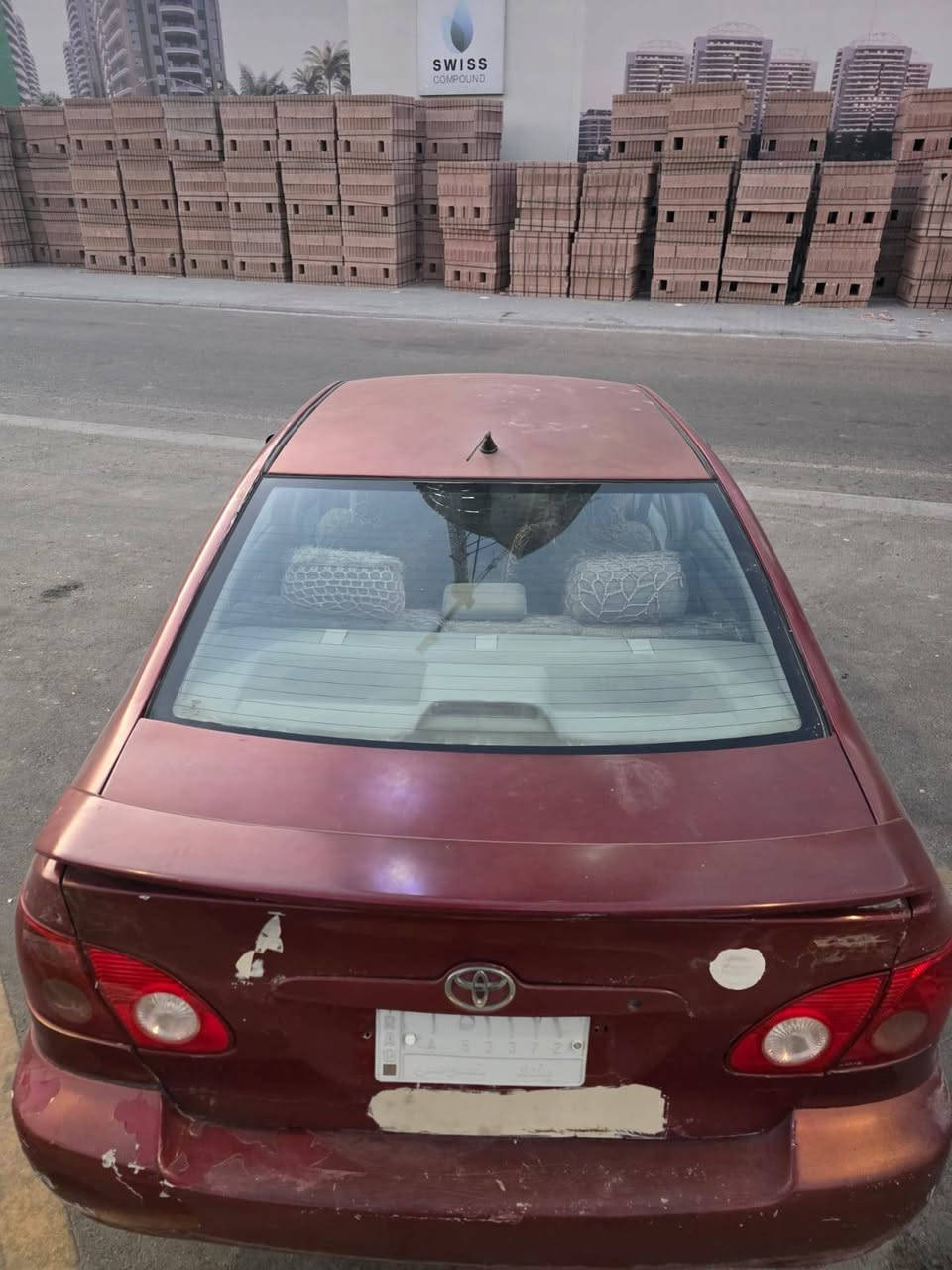 السلام عليكم 
كورلا موديل 2008 وارد امربكي بيها قطع صبغ ابيع احزام 
تبريد جديد كير محرك جديد تخم تاير جديد 
حادثها جاملغ ايمن وبنيد 
سعرها 72 وبيها مجال 
***********
