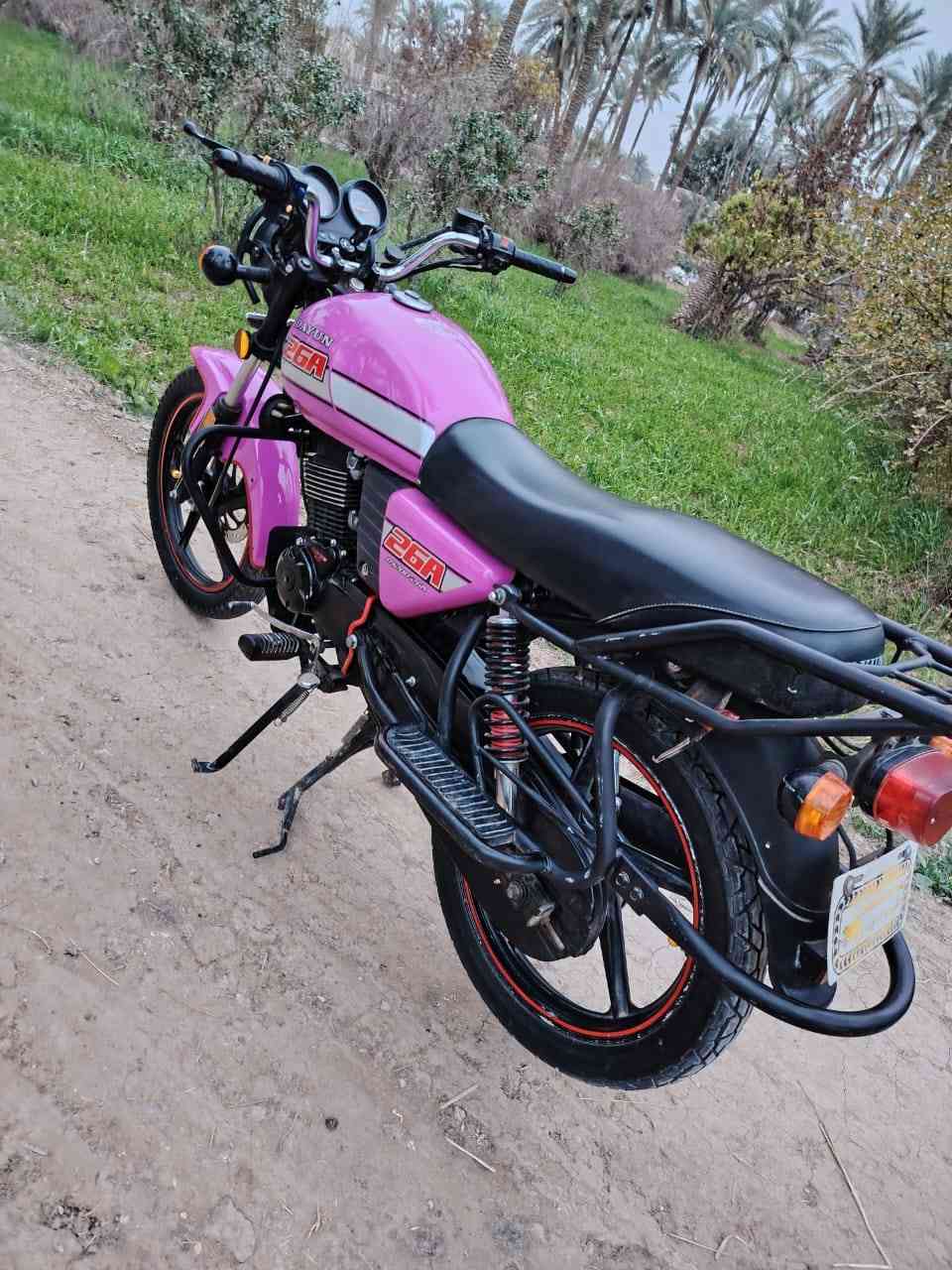 اسلام عليكم
اقرة التفاصيل وخابر 
دايون 23  أوراق اصولي  وصل معرض بسمي محرك 200 كتابة حمرة مكان كربلاء الحسينية قريب العطيشي مكفولة كفالة عامة دراجة جديدة كلش معرض البغدادي دراجة كاملة تخم تاير جديدكهربائيات كاملة سعر مليون و900وبي مجال بسيط مايعجبك اعبر المنشور خيي
اتصال ***********
