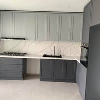 مطبخ ألمنيوم • خامات تركية • محشّي خشب