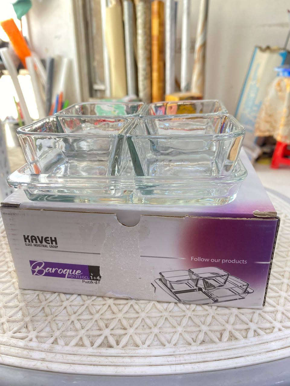 يوفر لكم مجمع الصادق
يُستخدم بشكل أساسي لتقديم المقبلات، الموالح، الصلصات (مثل الكاتشب والمايونيز)، بالإضافة إلى المربى والعسل في وجبات الإفطار.
العنوان الديوانية قضاء ال بدير مقابل الزراعة
يوجد لدينا خدمت توصيل داخل قضاء ال بدير


**إذا كنت صاحب هذا الإعلان وتريد حذفه لأي سبب، رجاءا أرسل رسالة إلى الدعم الفني**