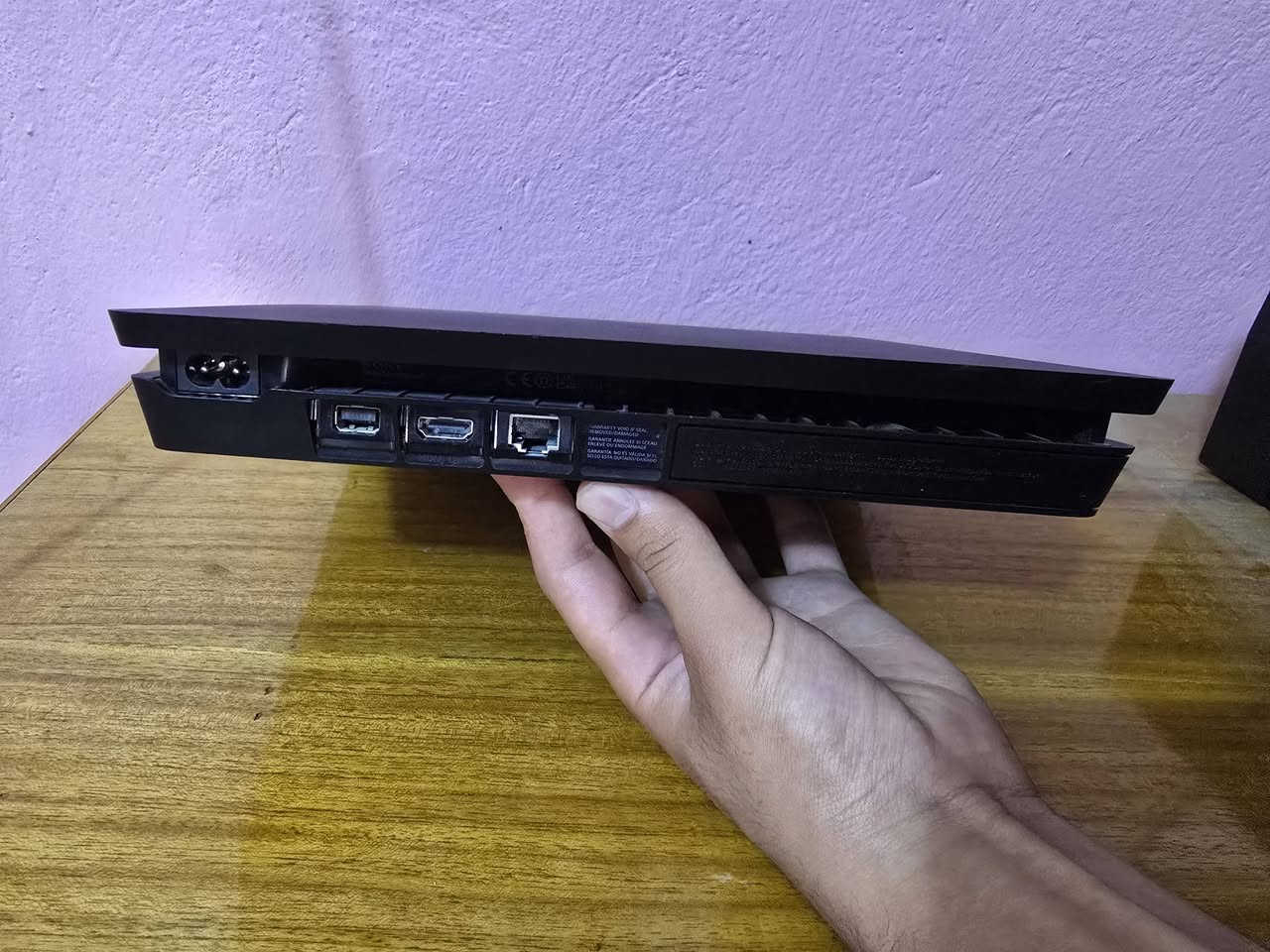 🎮 للبيع PlayStation 4 Slim بحالة ممتازة 🎮
🔹 الجهاز: PS4 Slim 🔹 الحالة: ممتازة والجهاز غير مفتوح نهائياً 🔹 يدة تحكم أصلية واحدة 🔹 ويا الجهاز UPS (يو بي إس) 🔹 الجهاز شغال بدون مشاكل وجاهز للفحص والتجربة
📍 الموقع: ديالى - بعقوبة 🚚 ماكو توصيل، الاستلام يد بيد فقط 💰 السعر: (230)
للاستفسار أو المعاينة راسلني على الخاص.
ملاحظة: الجهاز مع اليدة الأصلية والـ UPS كما موضح بالصور.


**إذا كنت صاحب هذا الإعلان وتريد حذفه لأي سبب، رجاءا أرسل رسالة إلى الدعم الفني**