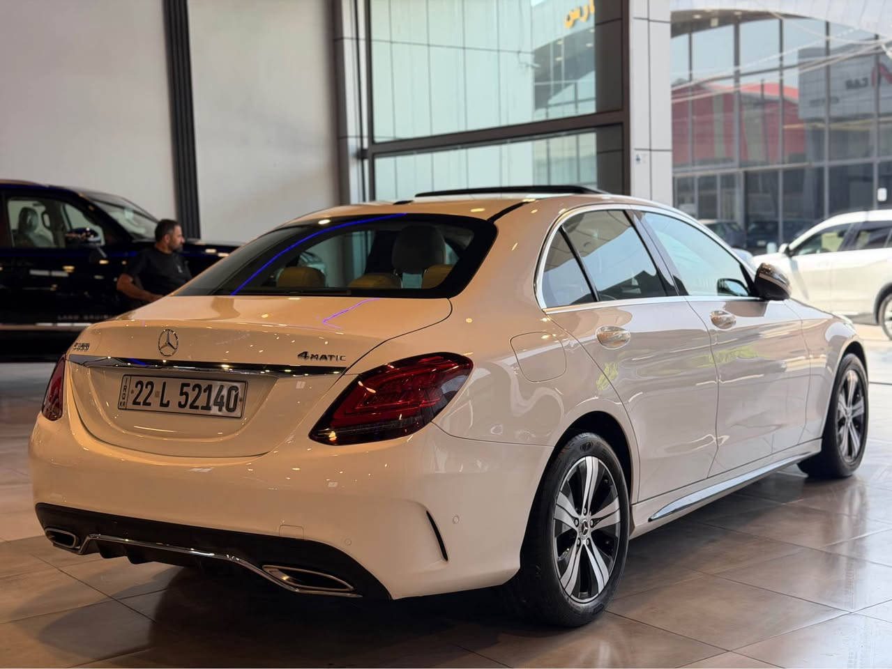 C class 2019 
مواصفات 
لايتات ليد متحرك 
رادار امامي خلفي 
داخل بيجي بيلاد 
سلايت 
سيارة بدون صبغ 
محرك كير شرط 
٢٢٣$ 
***********
*********** أربيل, العراق
