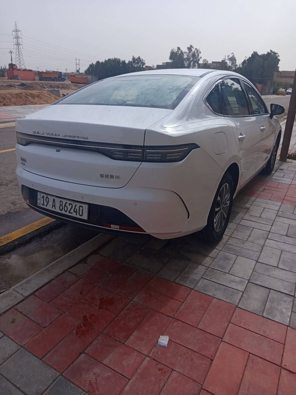 السلام عليكم بي واي دي دسترويل  للبيع مديل2025 ماشيه 3000 مكاني كربلاء ***********
