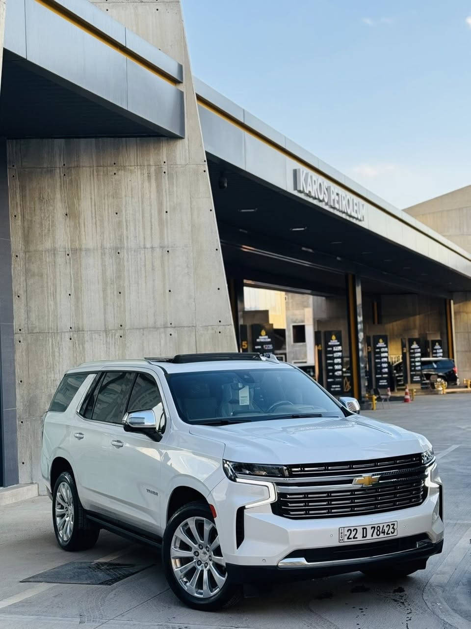 سلام و علیکم تحیە طیبە الاخوان اعزاء ❤️
شوفرلیت تاهو 2021 PREMIER 
زيرو وكالة شركة منصور خلیجی ✅
کتاب تضلیل مروری ویاها نسبە ٪٨٠ 
سیارە اخت زیرو ماشاالللە حیل جدیدە 📦
ماشیە ٩١٠٠٠ حقیقی کامل غراضها و بصماتها موجودە 

سعر / ٤٦٥ و بیها مجال و ارخص سعر بکل عراق 💣
موبايل / 0***********
واتس ئاب & فایبر *********** 🔷
مکانها / سلیمانیە مرکز المدینە 

الاخوان سیارە کلین تایتل مكفول كفاله عامه مابيه قطرە صبوغ و لا تبدیل ولا ای شی  نفس حاله  و وظع شركه بشرط سونار ... ✅
 محرك و الگیر بشرط شهر مامفتوحە مابیها ای خلل ولا نقص بشرط یکون جاهزە ١٠٠/١٠٠ 

فوول مواصفات بریمر ١/١ اعلی فئە ✅
فوول للئخیر یعنی ماکو نقس مواصفات بیها 🔷

سنویە جدیدە تحویل بشرط 
٤ ويل و طايرات بلادی جدید
صدر و حداديه بشرط نفس شرکە
