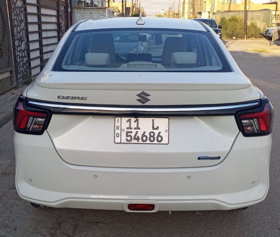 السلام عليكم 
سوزوكي دزاير هايبرد موديل 2025   ضمان ٥ سنوات او ١٠٠ الف كيلو مكفولة من كل شي فول مواصفات  
 بصمة
 مرايا كهرباء شفط
حساس خلفي
 كاميرا
 شاشة كار بلي 
 رادار ٣٦٠ درجة
 مانع انزلاق
 لايت الامامي ٦ عدسات زينون
 لد نهاري زينون
 بلوجكتور زينون
بك لايت لد
 تبريد شاشة
ماشيه16 الف 
السعر 113
بغداد حي الجهاد 
***********
