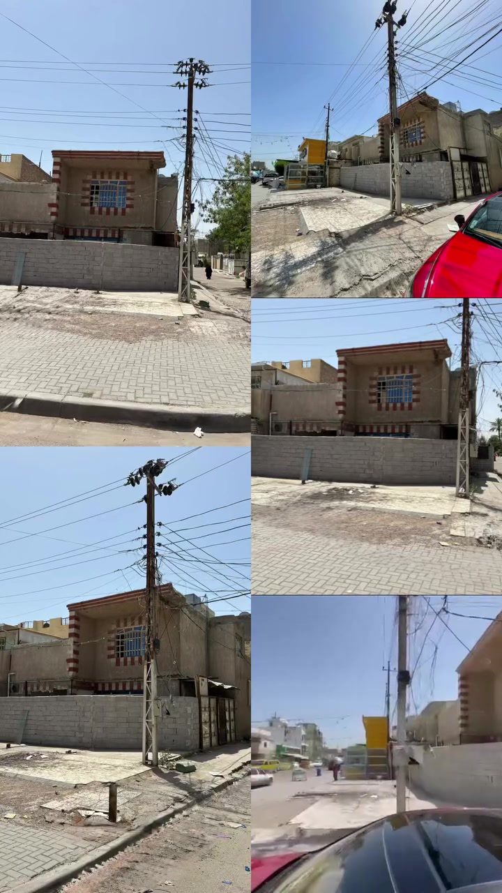 � بيت للبيع – فرصة استثمارية مميزة
📍 الموقع: الرافدين، قريب على شارع بيع مباشر (شارع عام – تجاري، ركن)
📐 المساحة: 150 متر مربع
📏 الواجهة: 10 
📏 النزال: 15 

✨ موقع مميز جدًا يصلح للاستثمار التجاري أو بناء محلات بسبب وقوعه على شارع رئيسي وركن.

📞 للاستفسار والتواصل (اتصال أو واتساب):
+964 790 168 7387


**إذا كنت صاحب هذا الإعلان وتريد حذفه لأي سبب، رجاءا أرسل رسالة إلى الدعم الفني**