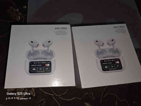 سماعات طوك ٢٠٠ ساعه تدوم بنوعين متوفر  ب١٥ الف
وسماعه طوك رقبه تدوم ٣٢ ساعه ب١٤ الف 
سماعات تغيير أصوات قطعه ب١٥ الف 
سماعه ايربود شاشه ب١٨ الف تخفيض سعر سابق ٢٠ 
سماعه واير ايفون ب٨ الاف 
سماعه طوك عاديه ب٨ الاف 
حجز واتساب ***********
