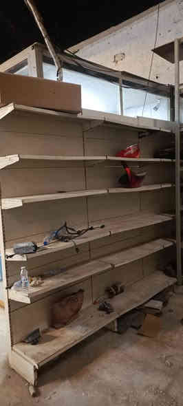 السلام عليكم رفوف تسكام للبيع حديد ثقيل مختلف القياسات 
للاستفسار الاتصال على الرقم ***********
مكانهن النجف الاشرف حي الصناعي
