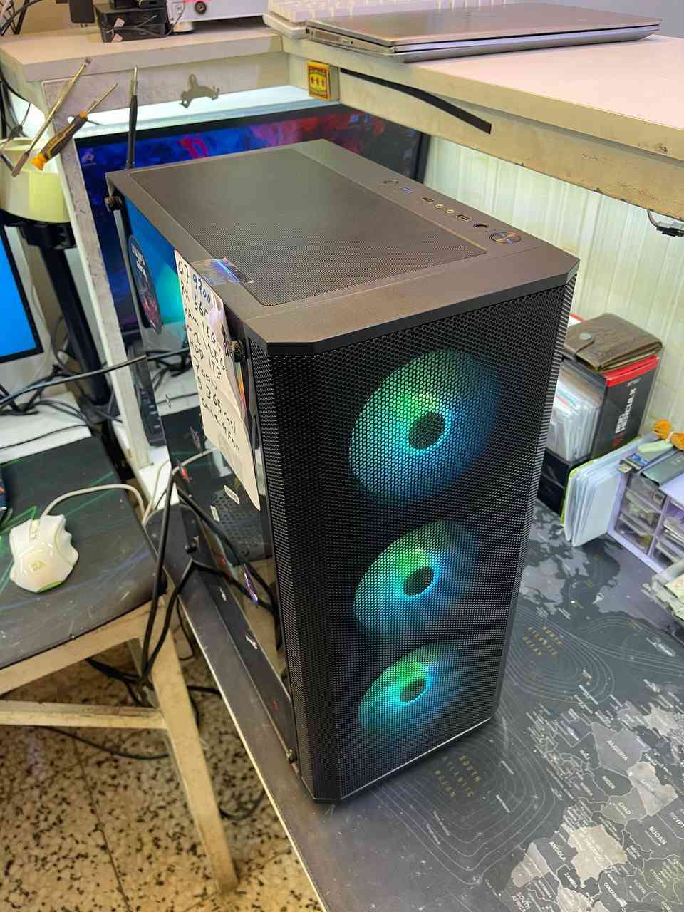 للبيع 🔵🔵

Ci7 9700k
Rx 6600 8gb xfx
Ram 16gb
M.2 128gb
Hdd 1tb
B365 msi
700w
Case 4fan
السعر 800 الف وبها مجال للشراي 
للاستفسار خاص او على الرقم ***********
