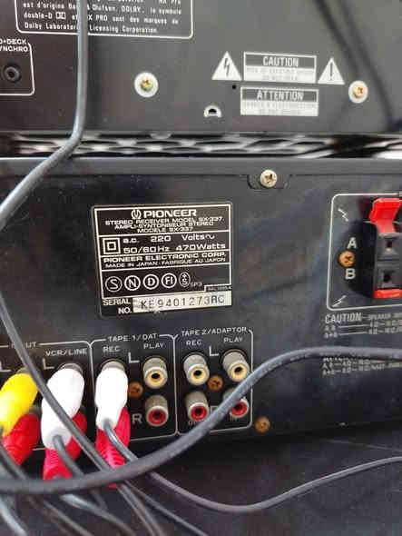 سلام عليكم من رخصة الادمن سستم حجم لارج باينير امبلي فاير و دك كاسيت وسيدي وبلوتوث بدون سماعات بدون تصليح 470 واط كهرباء 220 السعر ٢٠٠ الف ممتواجد على النت الشراي يتصل ***********
